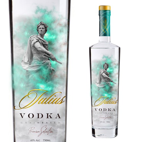 Label design for new vodka Brand Design réalisé par LucaToni