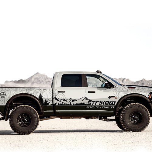 We need a great wrap design for STK EXPEDITION VEHICLES Design by Art Mahno ✔