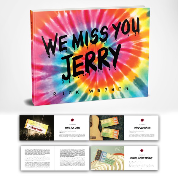 Wonderful time working on a fan book about Jerry Garcia!