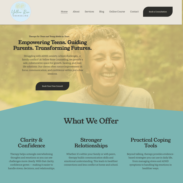 Optimisation of Therapy for Teens and Young Adults in Florida and Texas