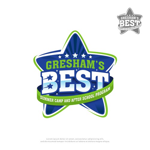 Fun and exciting logo for a child activity program! Design by Dante Studio