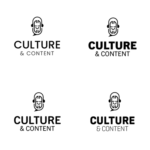 Podcast Logo for a Fun Business Podcast Intersecting Company Culture & Marketing Design by Nicusor Duman