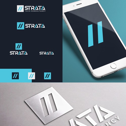 Strata - A Tokyo based top-tier engineering firm in need of a robust brand Design by Light and shapes