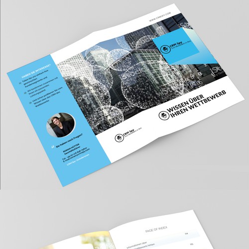 Brochure contest entry by Kowzi13