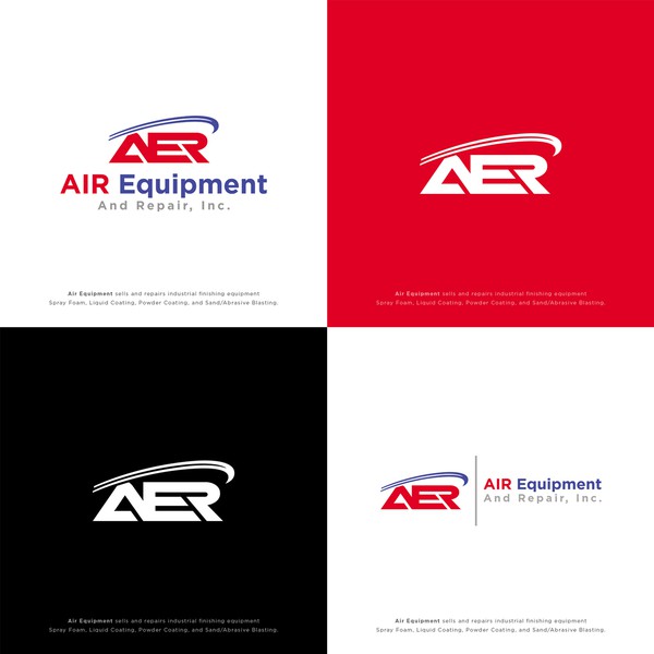 Design by FER GUN titled "Air Equipment and Repair, Inc."