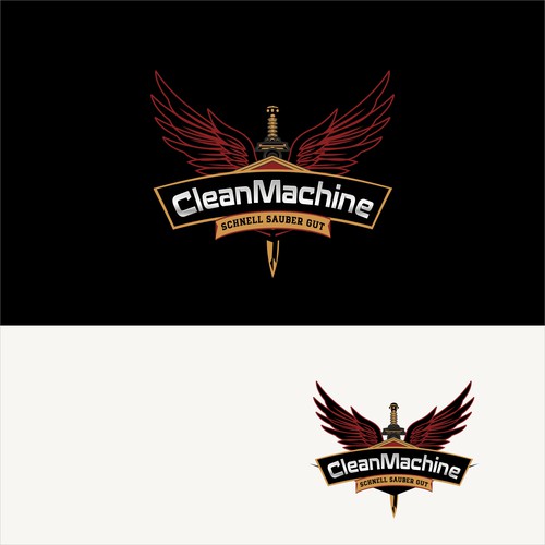 CleanMachine / Logo for Car and Plane Detailing Design by i-ali