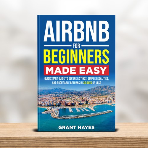 Need a standout book cover for the newest, best selling Airbnb book Design by T.Primada
