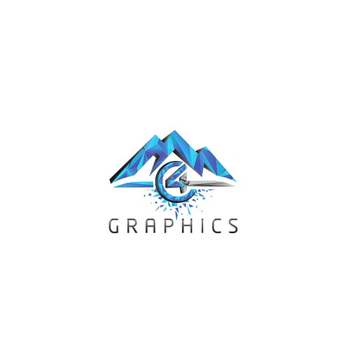 Geometric, modern, inspiring, powerful logo for my graphic design company C4 Graphics located in Colorado Design por totovas