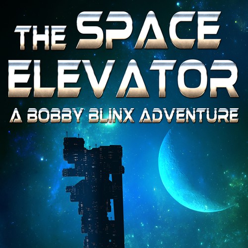 Book Cover for an epic science fiction adventure. Design by 8bit Design