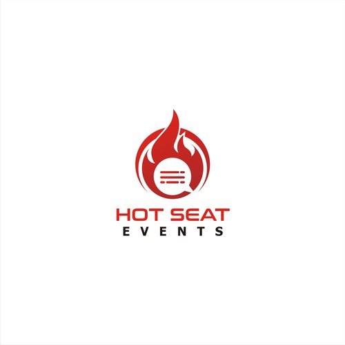 Impactful Logo For 'Hot Seat Events' – Learn from Industry Experts Through Livestreams & Events. Design by taligoci