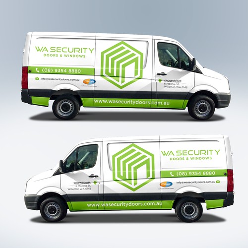 Design using our logo on vehicles to stand out to the public Design by DuhaCreative