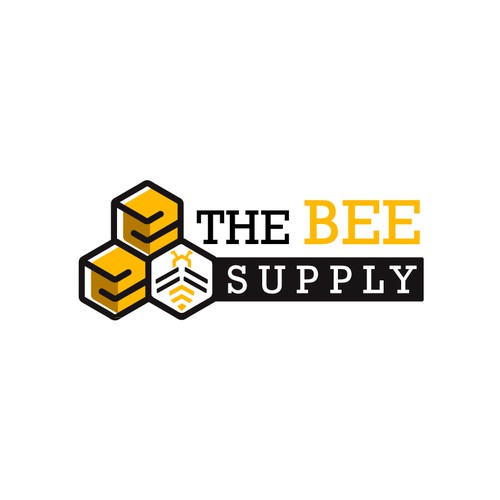 New Texas Bee Supply Logo Design réalisé par dianagargarita