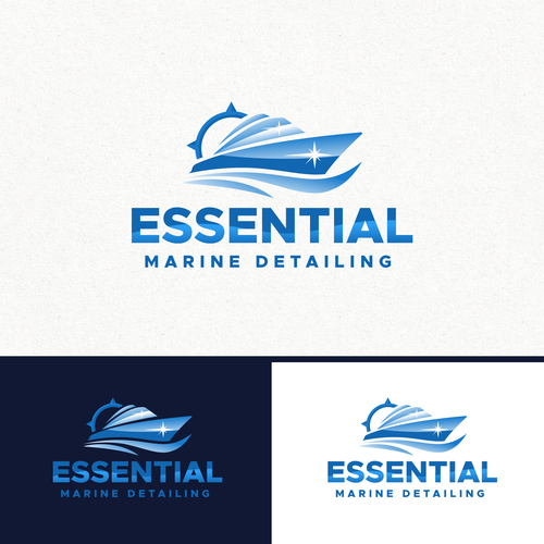 BOAT DETAILING LOGO, show us what you got! Design by mmkdesign