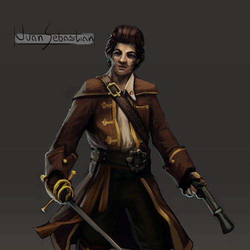 Design two concept art characters for Pirate Assault, a new strategy game for iPad/PC Design by Art Anger