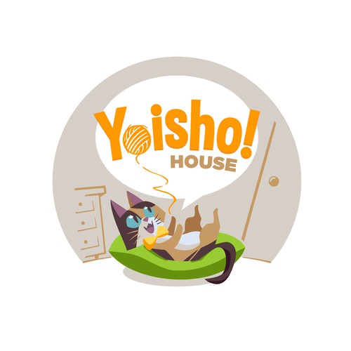 Cute, classy but playful cat logo for online toy & gift shop Design by Aries N