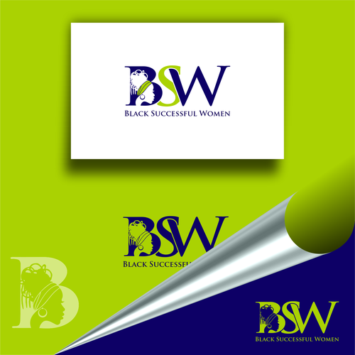 Upscale logo for the successful Black woman who wants to level up personally and professionally-ontwerp door DCdesign™