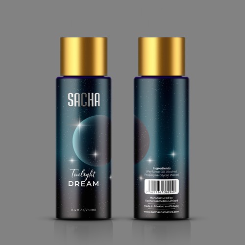 Sacha Body Mist Design by Shark1@