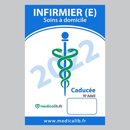 Caducée Infirmier ou Infirmière