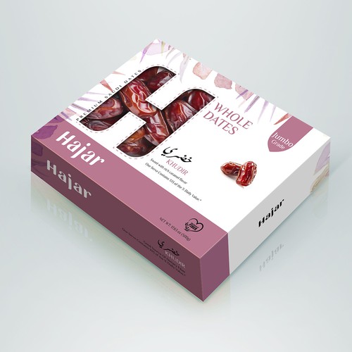 Dates Fruit Packaging Design Réalisé par mr adii
