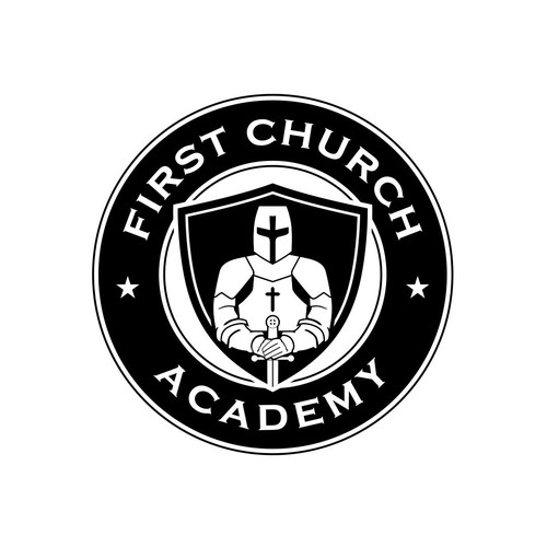 Christian school logo incorporate the armor of God and names of the pieces Design by dwpress