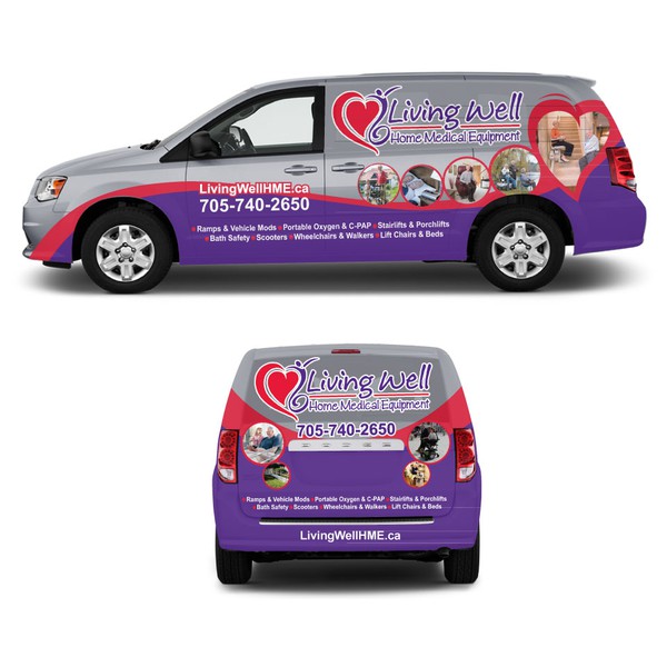 Design by eik shutter titled "Living Well"