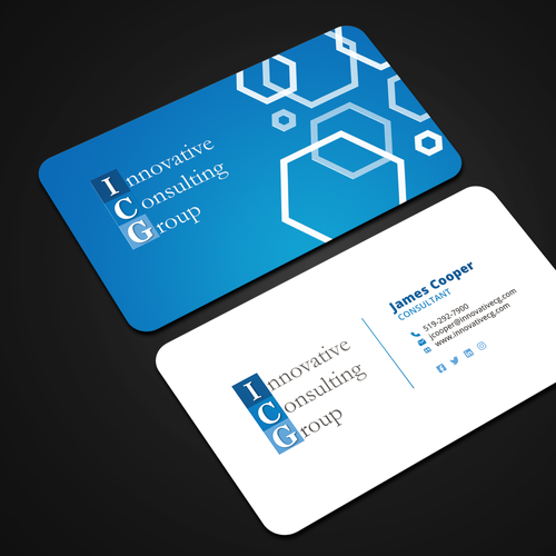 Design di ICG Business Cards di Fytch