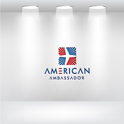 A travel based logo for videos about visiting the US Design por design canvas