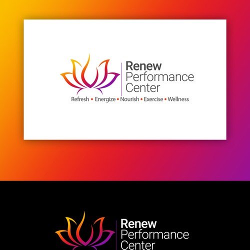 Modern and Classy logo needed for new fitness and wellness recovery center! Design by pmAAngu