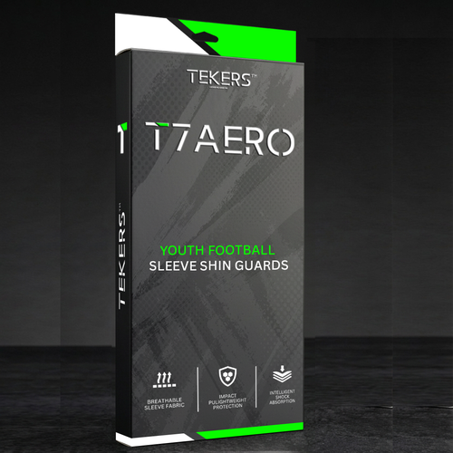 Designs | Tekers Premium Football Sleeve Shin Guards Packaging ...
