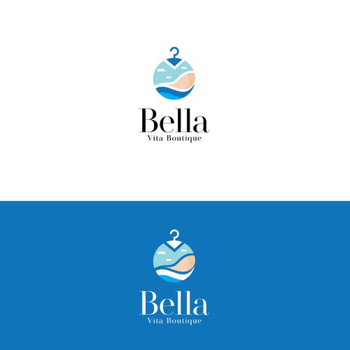 Design a beautiful logo for a eco friendly women's clothing store at the beach. Design by 123Graphics