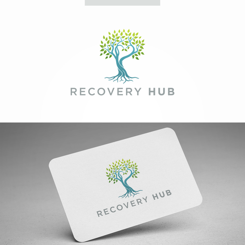Revised New Hampshire Recovery Hub Logo Design by zohanimasi