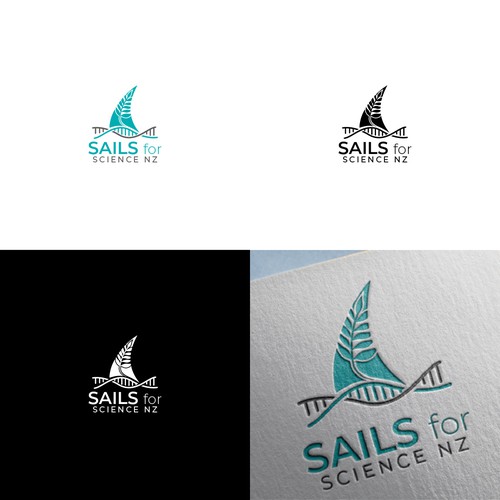 Need logo to help get students excited about marine science, DNA and sailing Design by Slow design