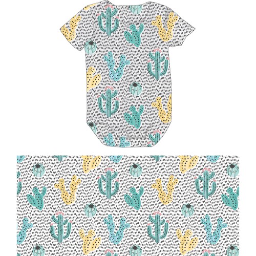 Illustrations to print onto a baby clothing- onesie, nursing cover, headbands, leggings..etc Design by rafapi