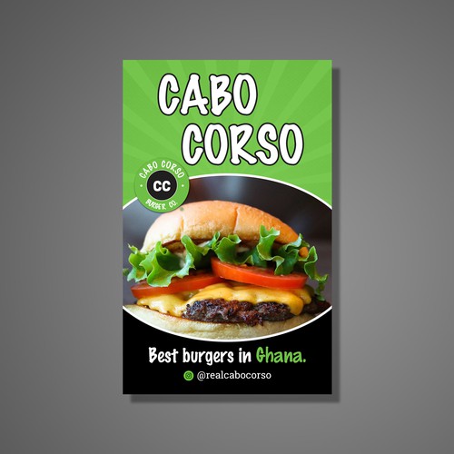 Billboard for Burger Company Design by Creative Milan ❤️