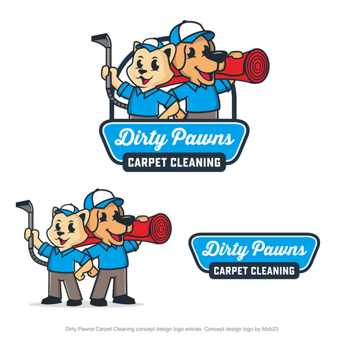 Bright & Playful logo needed for pet focussed carpet cleaning company Design von mob23