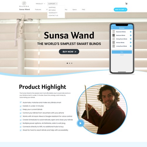 Shopify Design for New Smart Home Product! Ontwerp door Atul-Arts