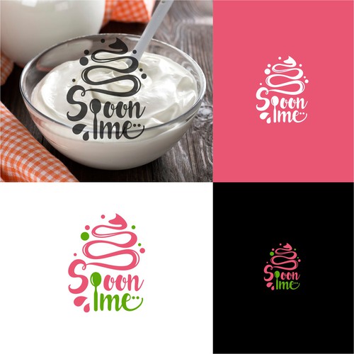 Create a trendy logo for a new Frozen yogurt shop! Spoon Me Yogurt Design by anata.sholeha