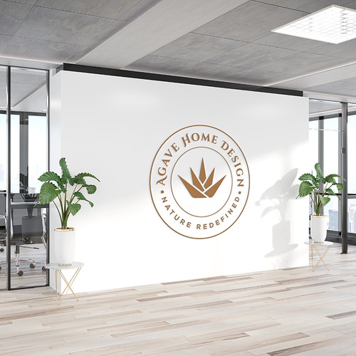 Design an multi-element logo for an interior design business that is redefining nature Design by Designer Mehfuz