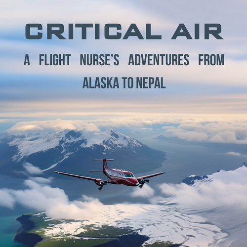 Create a cover about an emergency flight nurse's adventures Design by effebi.