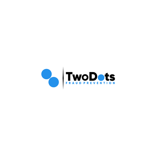 Two Dots Software Fraud Prevention Logo Design - Modern and Simple! Design by AsyAlt ™