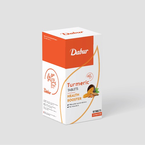 Premiumising Dabur's Pure Herbs range Design by RohitP.