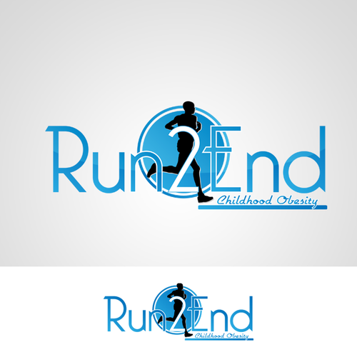 Run 2 End : Childhood Obesity needs a new logo Design by Mr Avinash