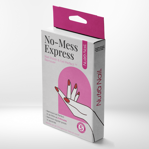 Nutra Nail Gel Remover Design by Purushotham49