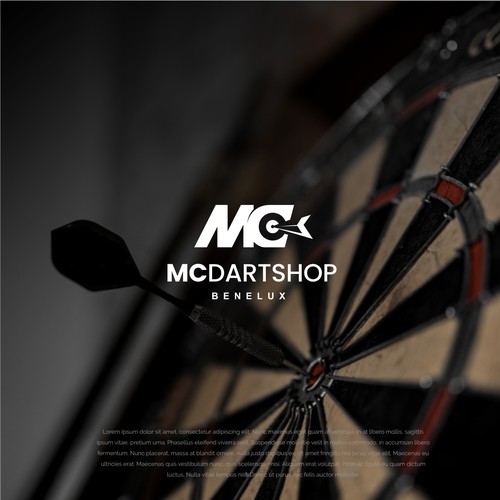 Design a strong, sleek and powerful logo for the Benelux darts specialist! Design by R.one