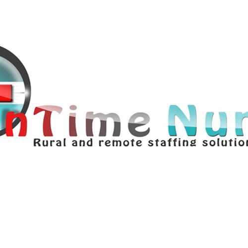 logo and business card for Ontime Nurses Diseño de EZRA 118