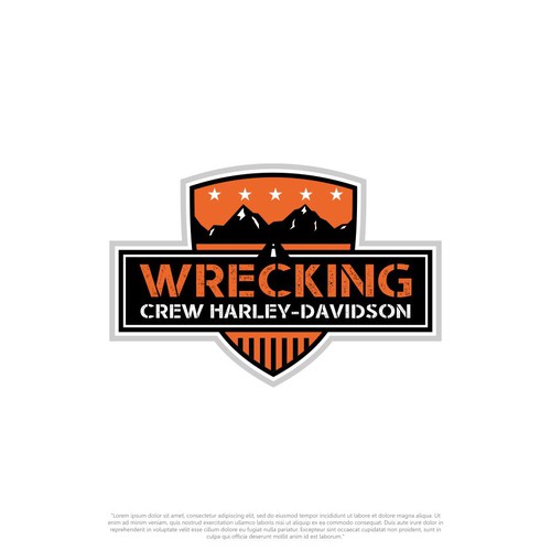 Wrecking Crew Harley-Davidson (New Dealership!!) Design by ernamanis