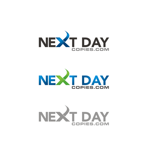 Help NextDayCopies.com with a new logo デザイン by uvam™