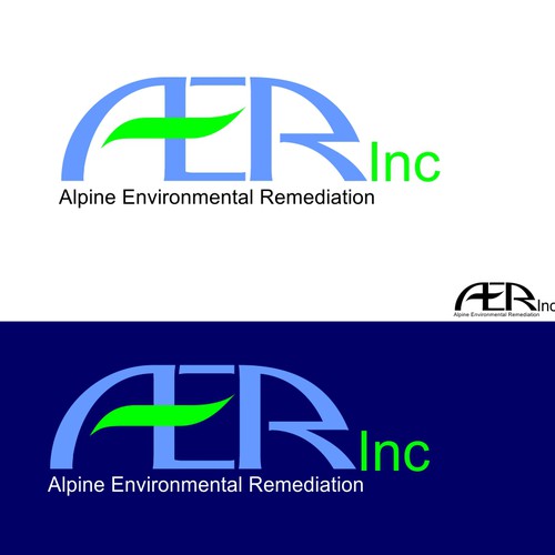 logo for Alpine Environmental Remediation デザイン by peter.pecin