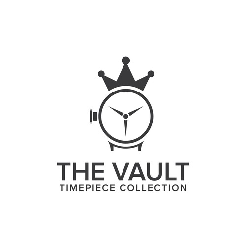 The Vault | Timepiece Collection Logo Contest Design by popydesign