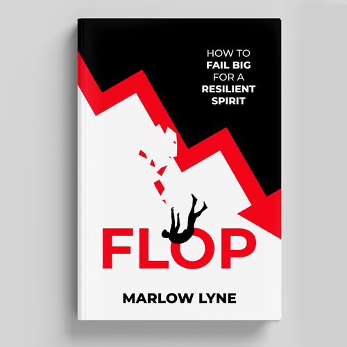 Design a book cover for a book called "FLOP" ! Design by Purushotham49